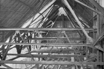ijzeren brugconstructie 1951